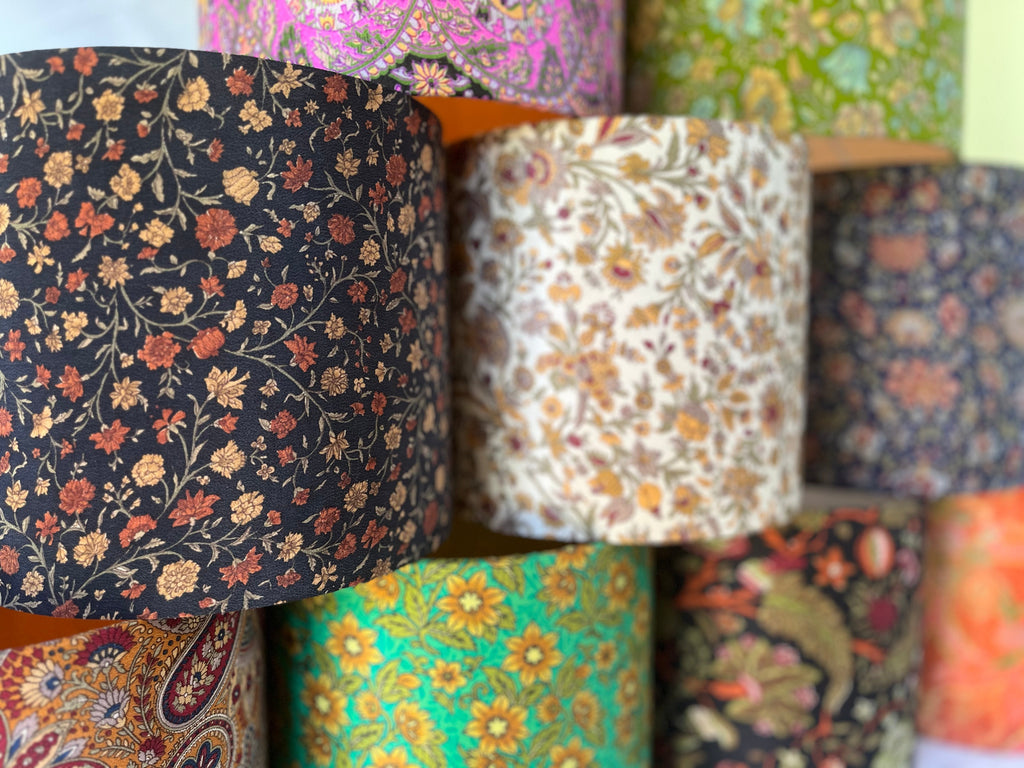Silk Lampshades - Chanvre, Soie, et cetera