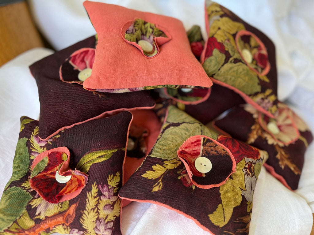 Reversible lavender sachets - Chanvre, Soie, et cetera