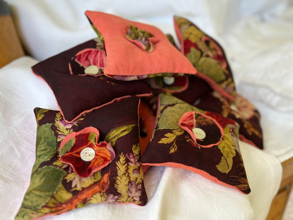 Reversible lavender sachets - Chanvre, Soie, et cetera