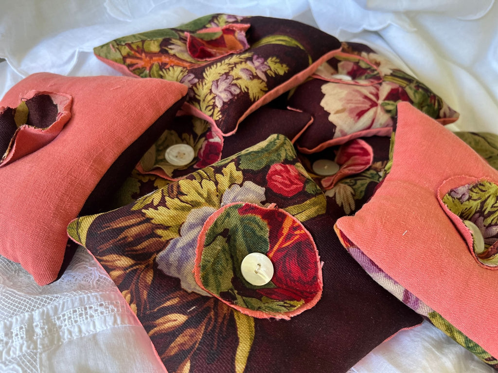 Reversible lavender sachets - Chanvre, Soie, et cetera